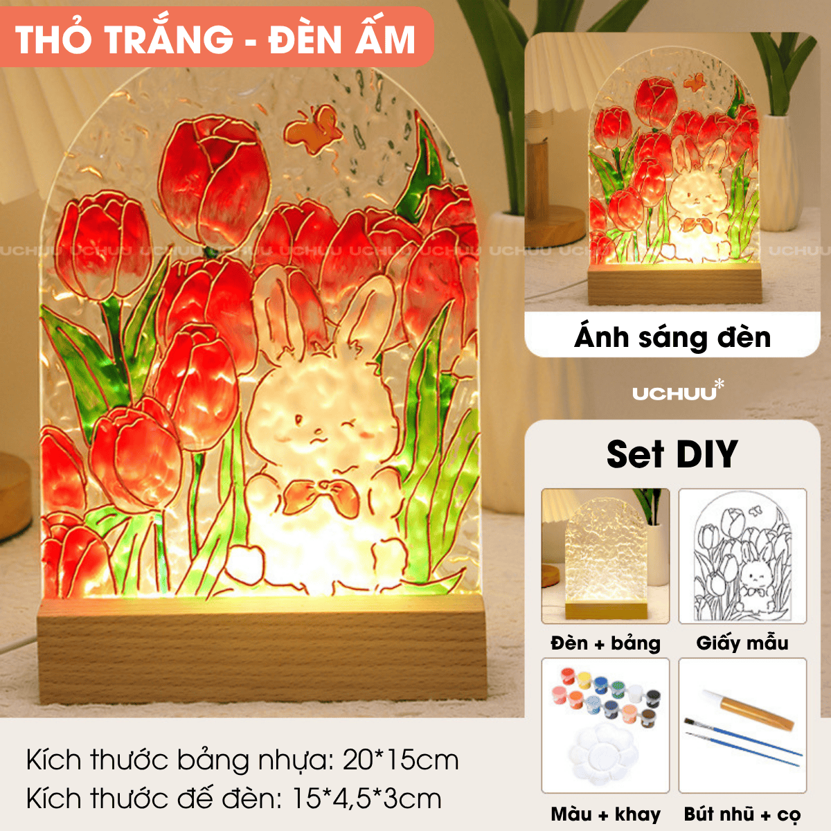 Đèn Tranh Vẽ Decor
