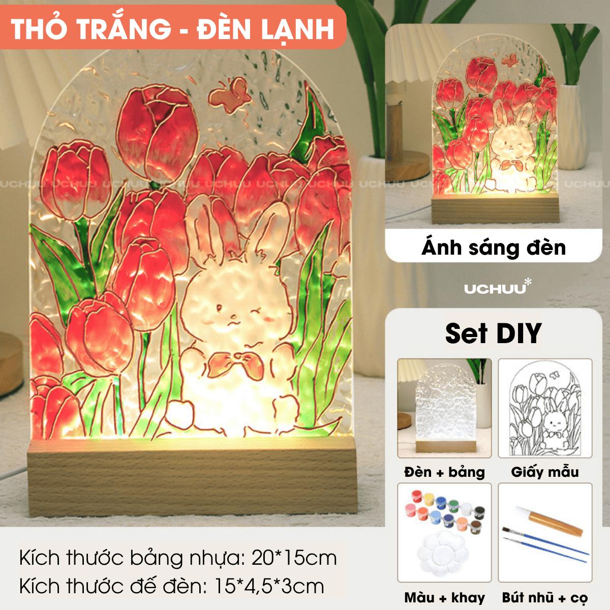 Đèn Tranh Vẽ Decor