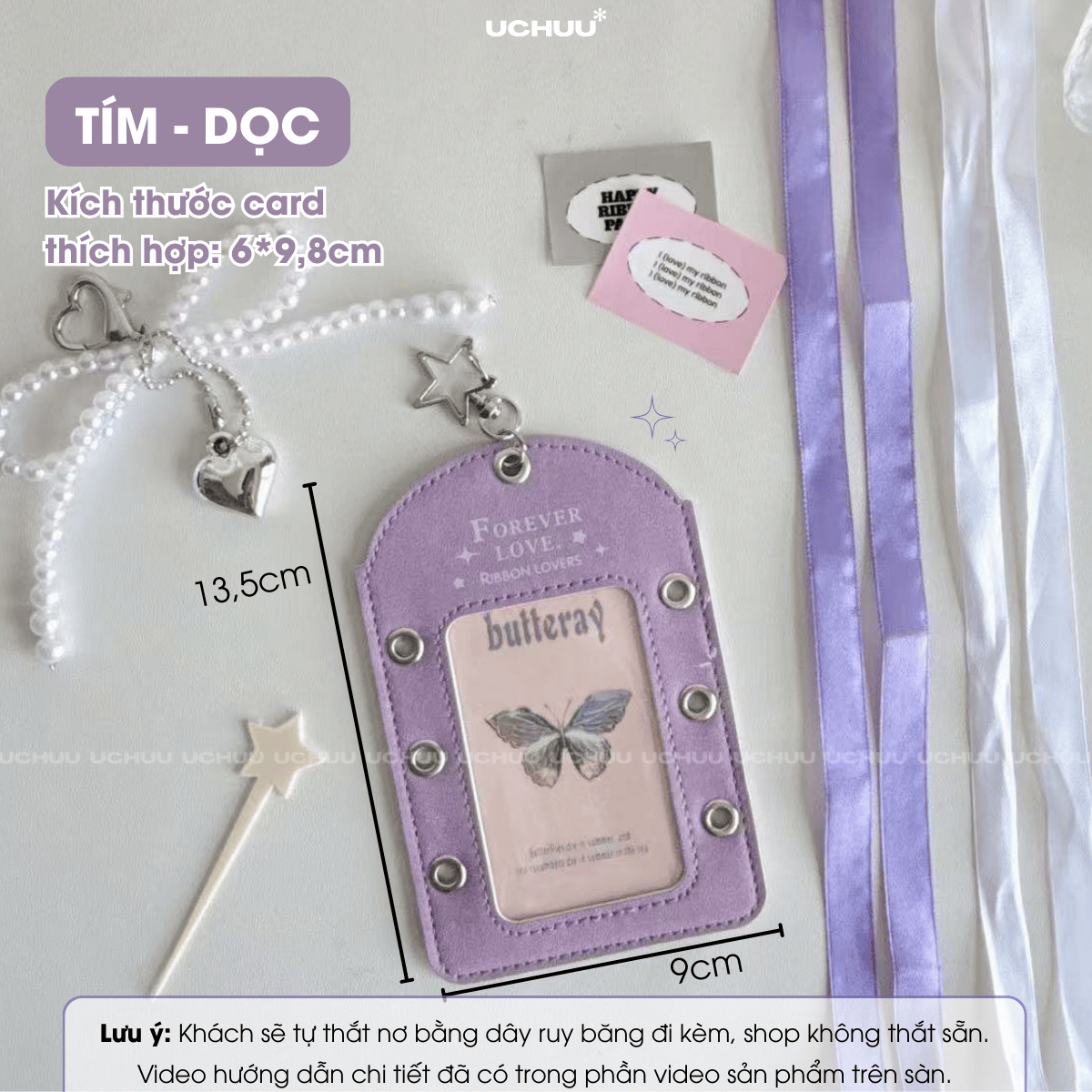 Card Holder Thắt Nơ