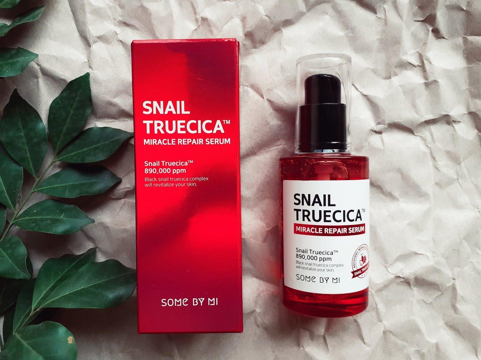 Tinh Chất Ốc Sên Hết Thâm, Mờ Sẹo Some By Mi Snail Truecica Miracle Serum 50ml