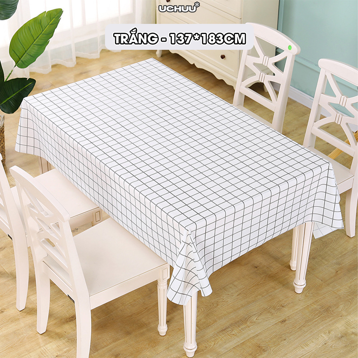 Khăn Trải Bàn Nhựa PEVA