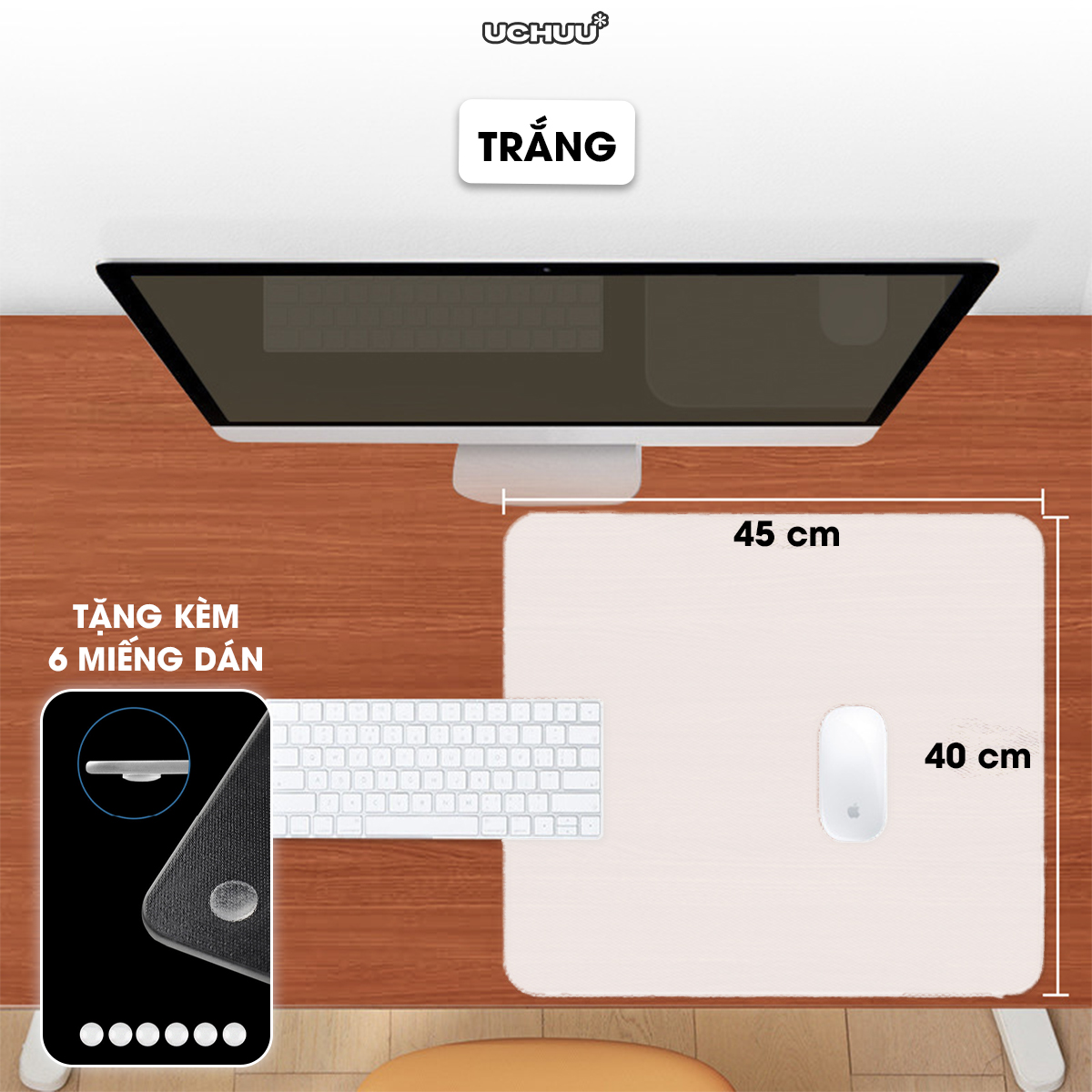 Lót Chuột Kính Cường Lực
