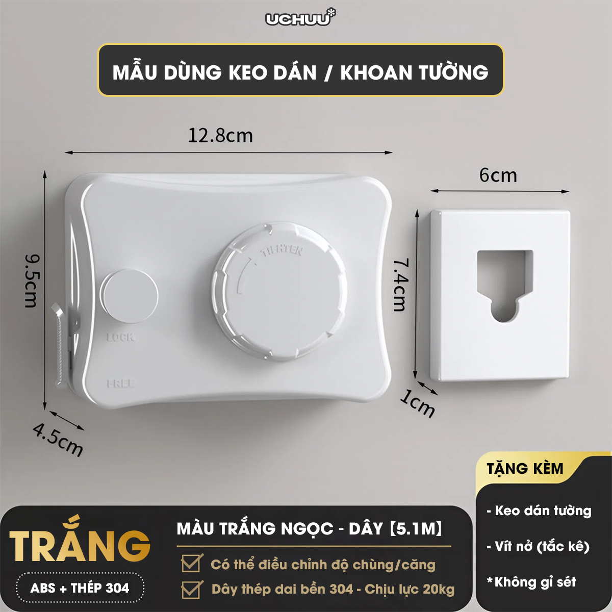 Dây Phơi Quần Áo Dây Rút