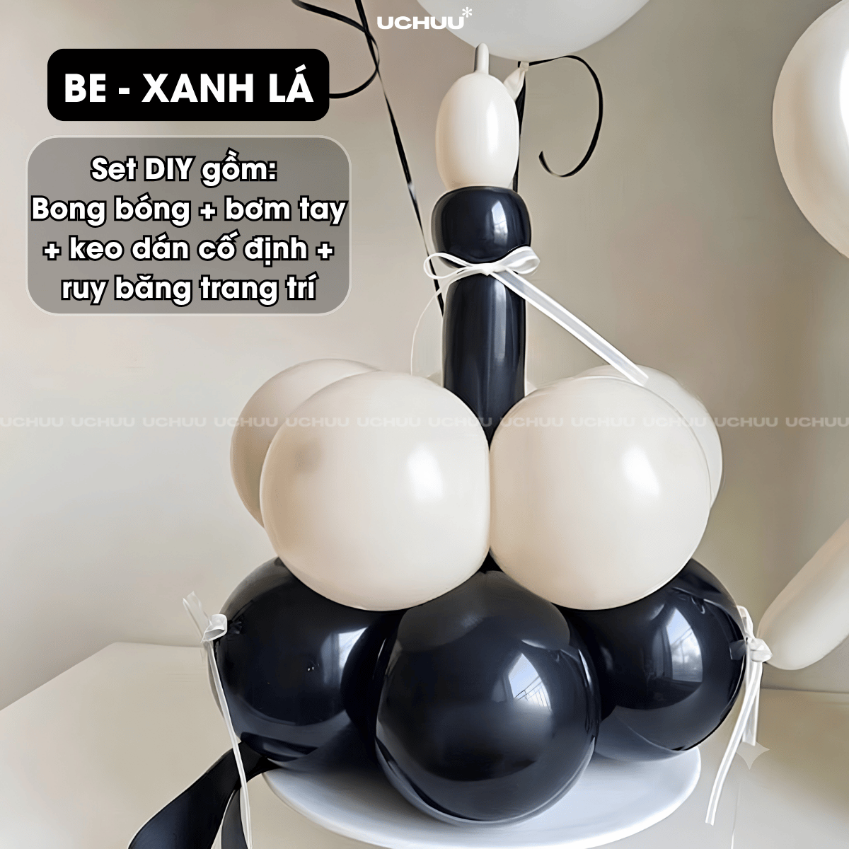Bánh Kem Bong Bóng DIY