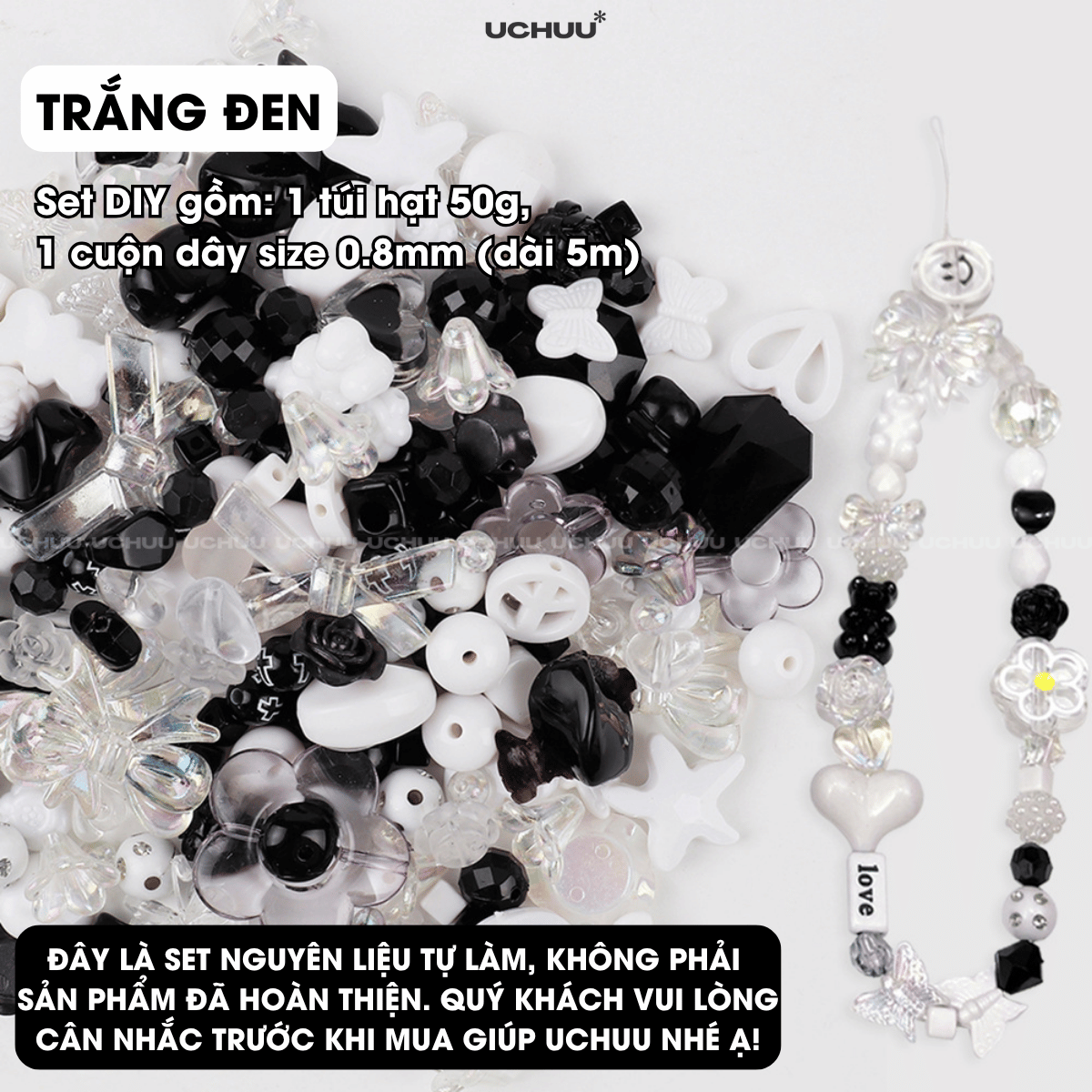 Cườm Charm Móc Khoá