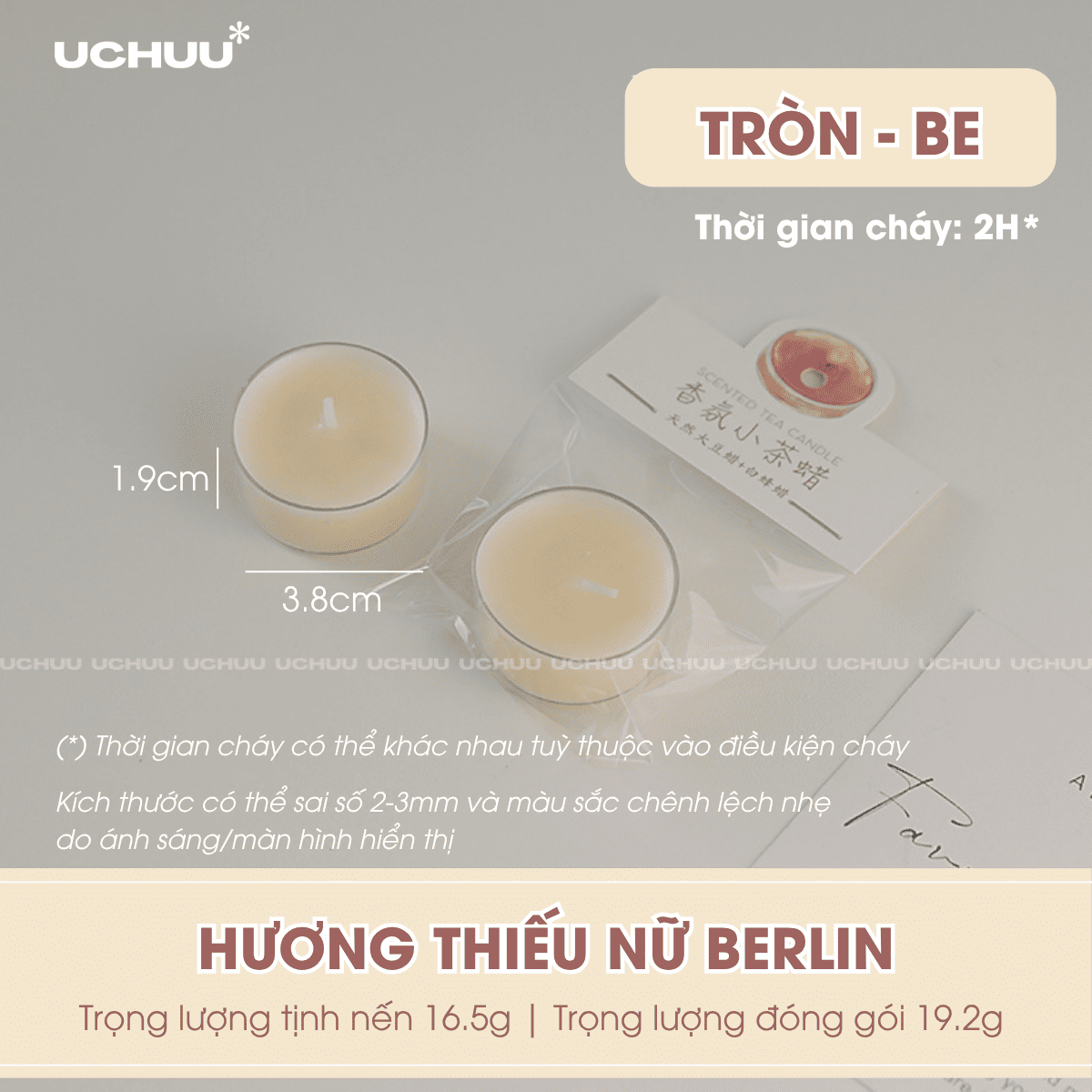 Nến Thơm Mini Basic