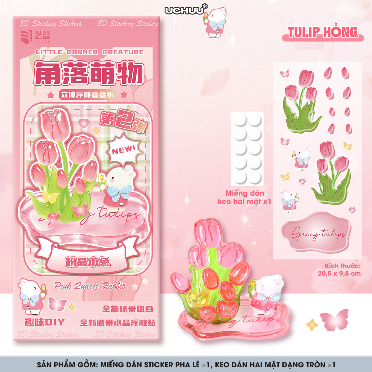 Standee Sticker 3D NổI