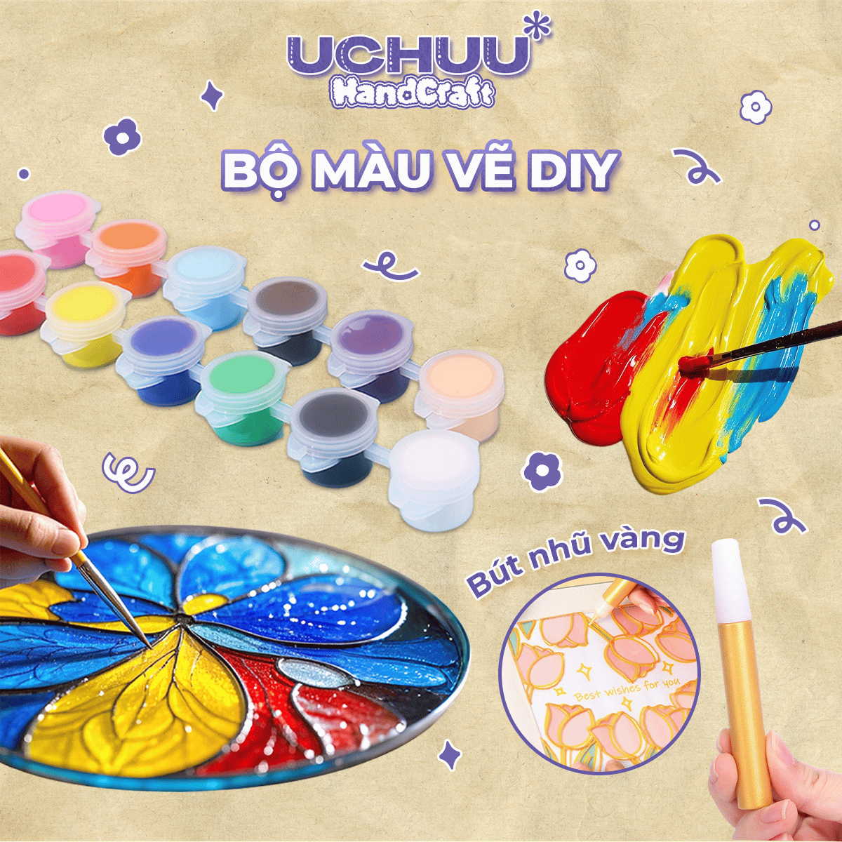 Bộ Màu Vẽ DIY