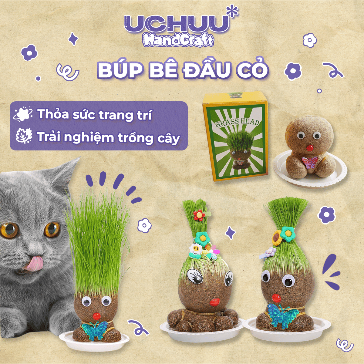 Búp Bê Đầu Cỏ