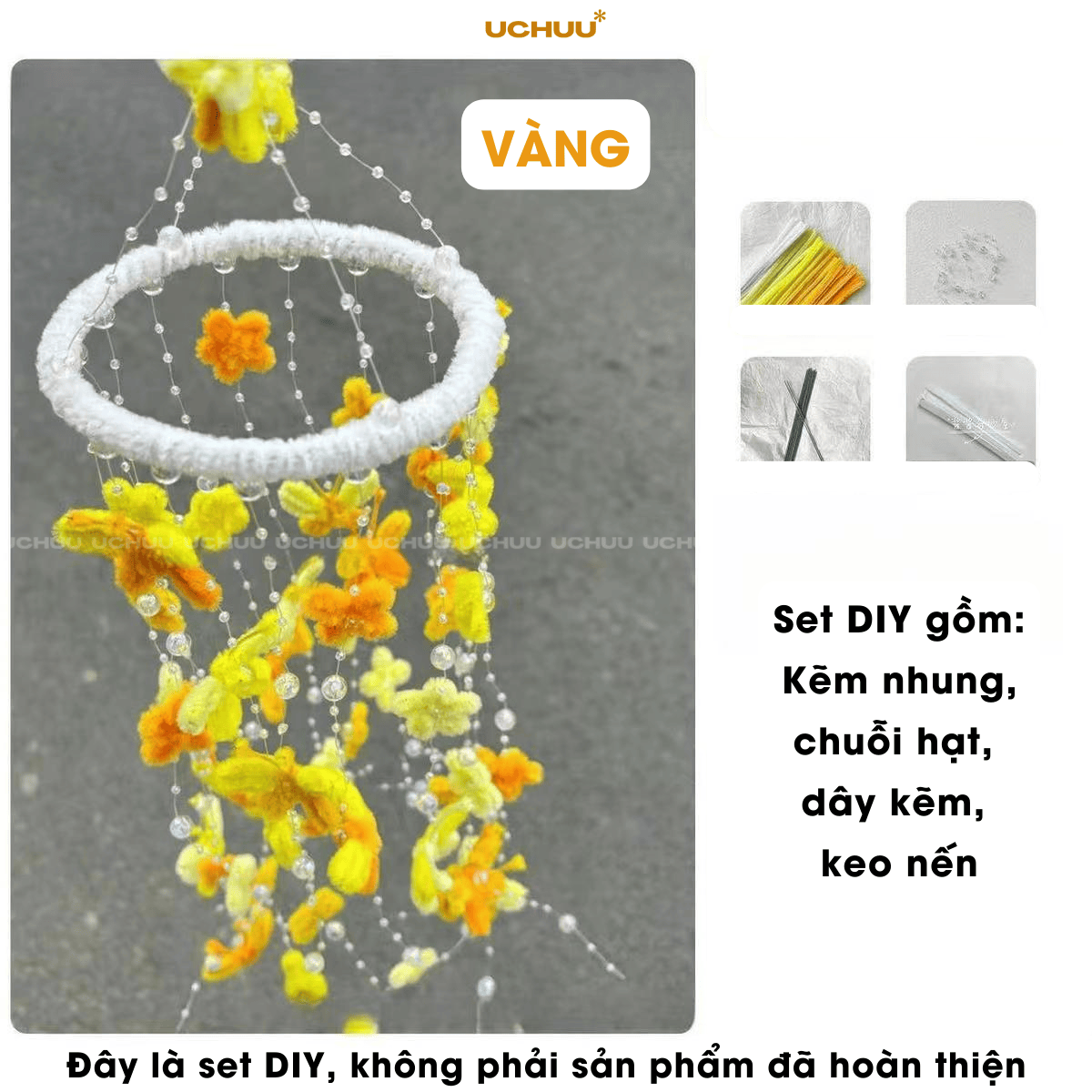 Chuông Gió Kẽm Nhung