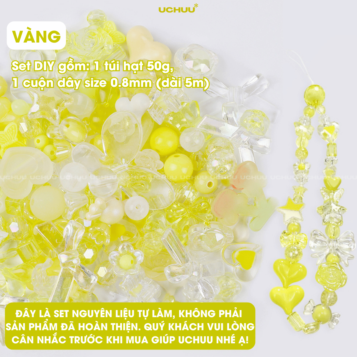 Cườm Charm Móc Khoá