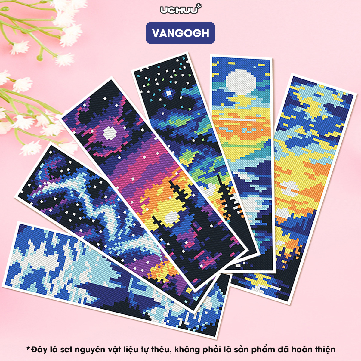 Bookmark Thêu Chữ Thập