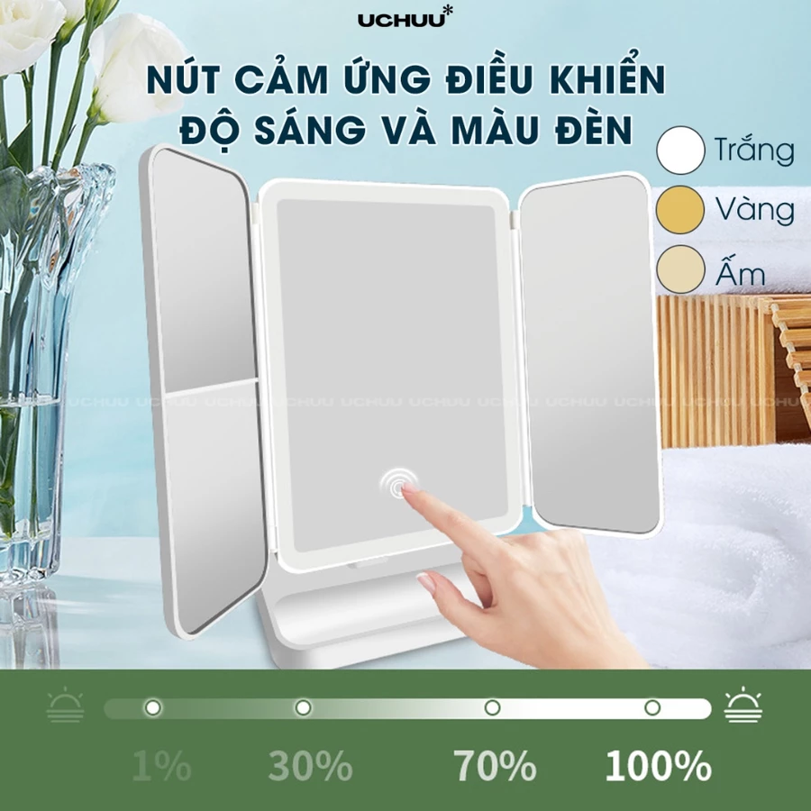 Gương trang điểm