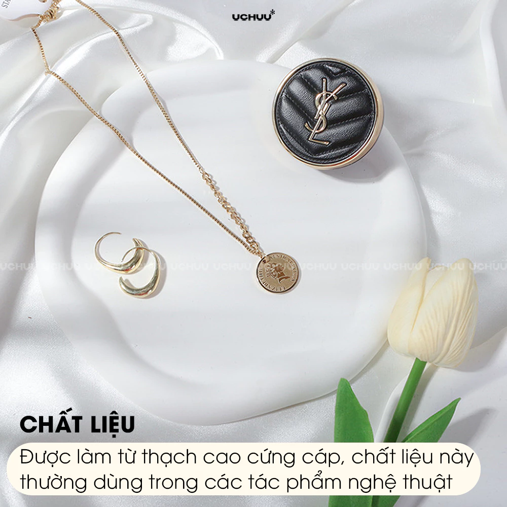 Khay thạch cao viền mỏng