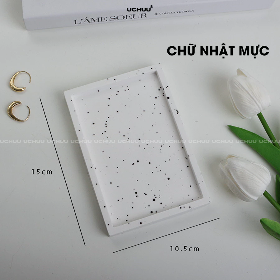 Khay thạch cao viền mỏng