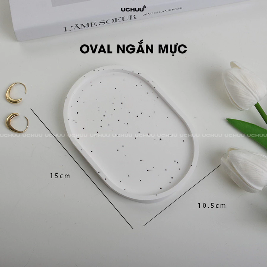 Khay thạch cao viền mỏng