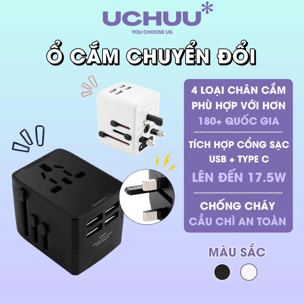 Ổ cắm chuyển đổi du lịch