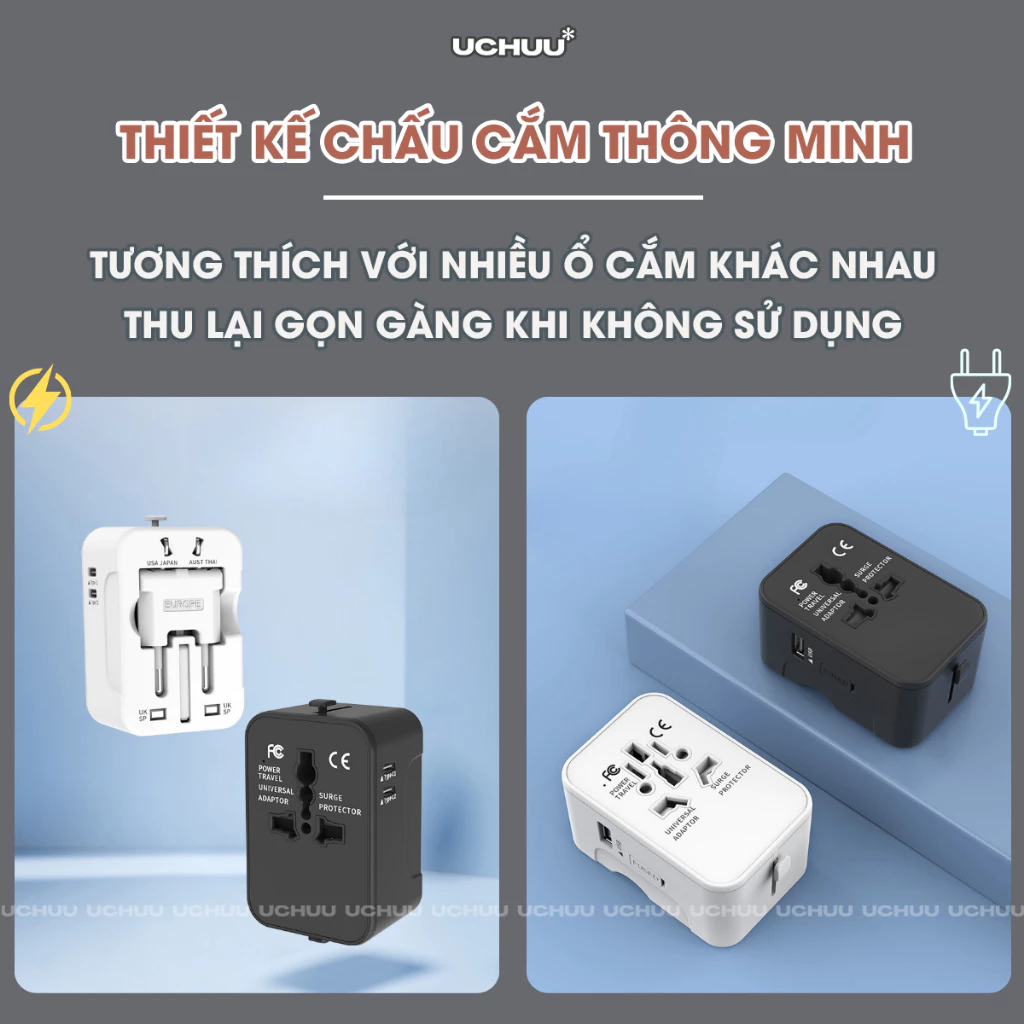 Ổ cắm chuyển đổi du lịch