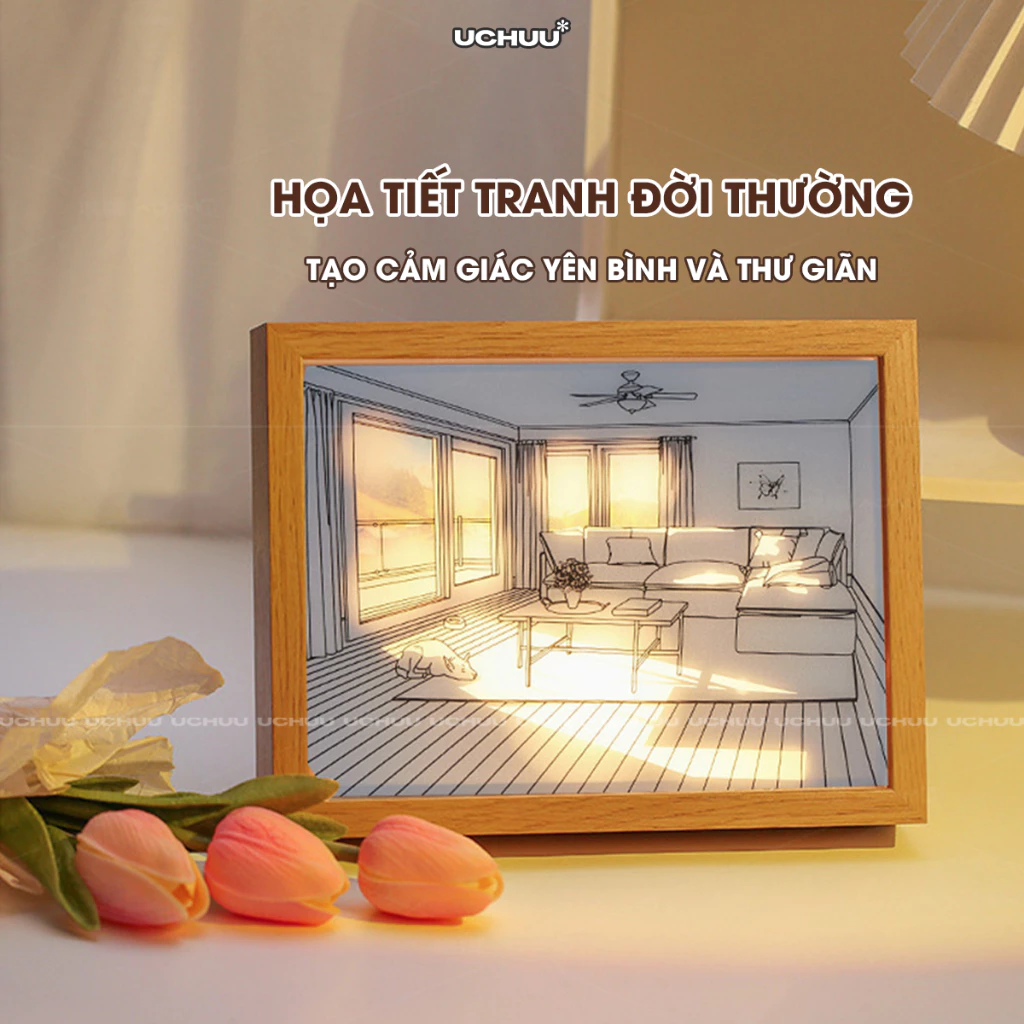 Khung Tranh Đèn