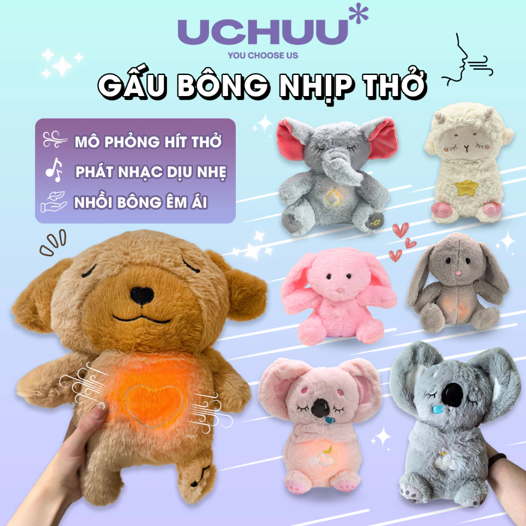 Gấu Bông Nhịp Thở