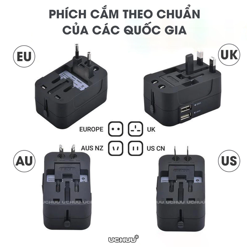 Ổ cắm chuyển đổi du lịch