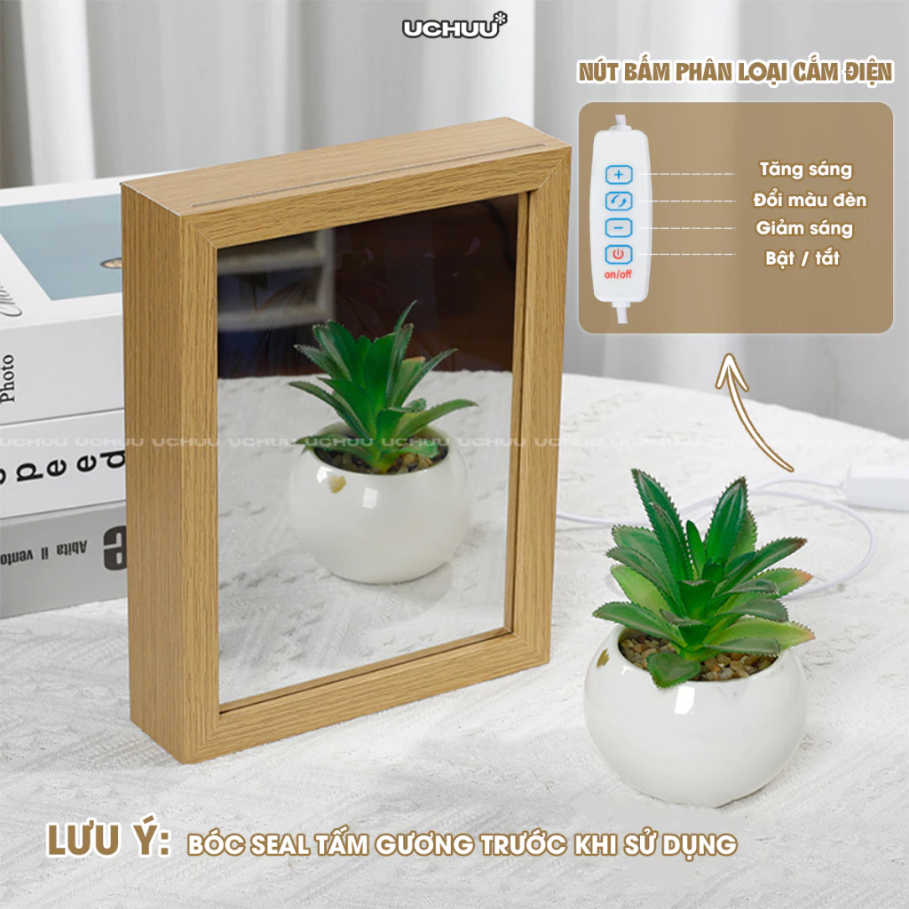 Khung ảnh gương LED