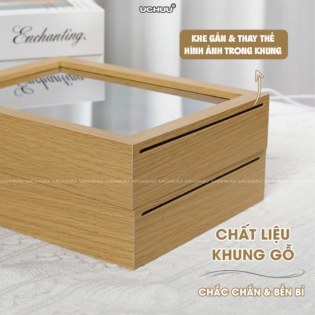 Khung ảnh gương LED