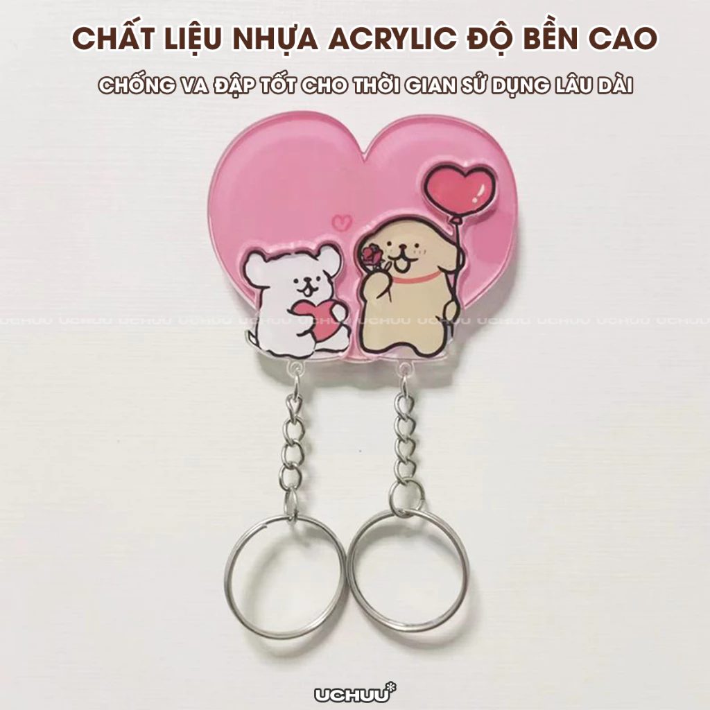 Móc khoá treo couple