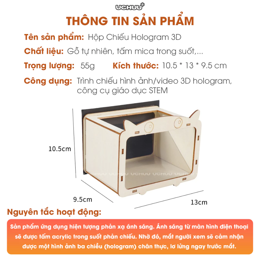 Hộp Hologram 3D