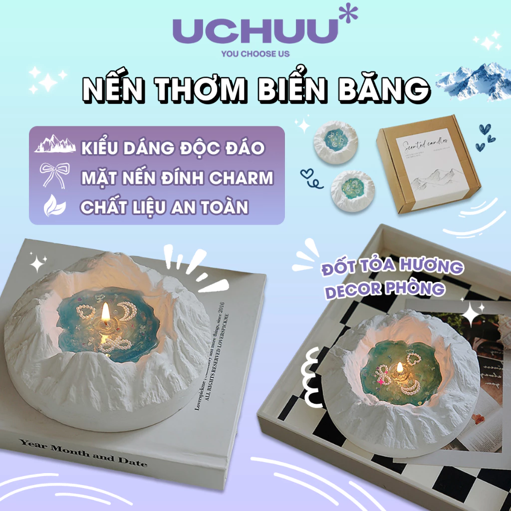 Nến Thơm Biển Băng