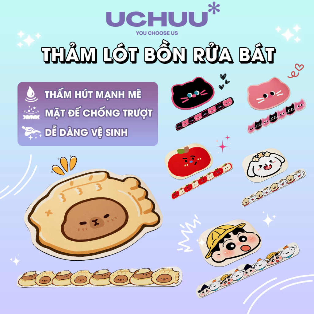 Thảm Lót Bồn Rửa Bát