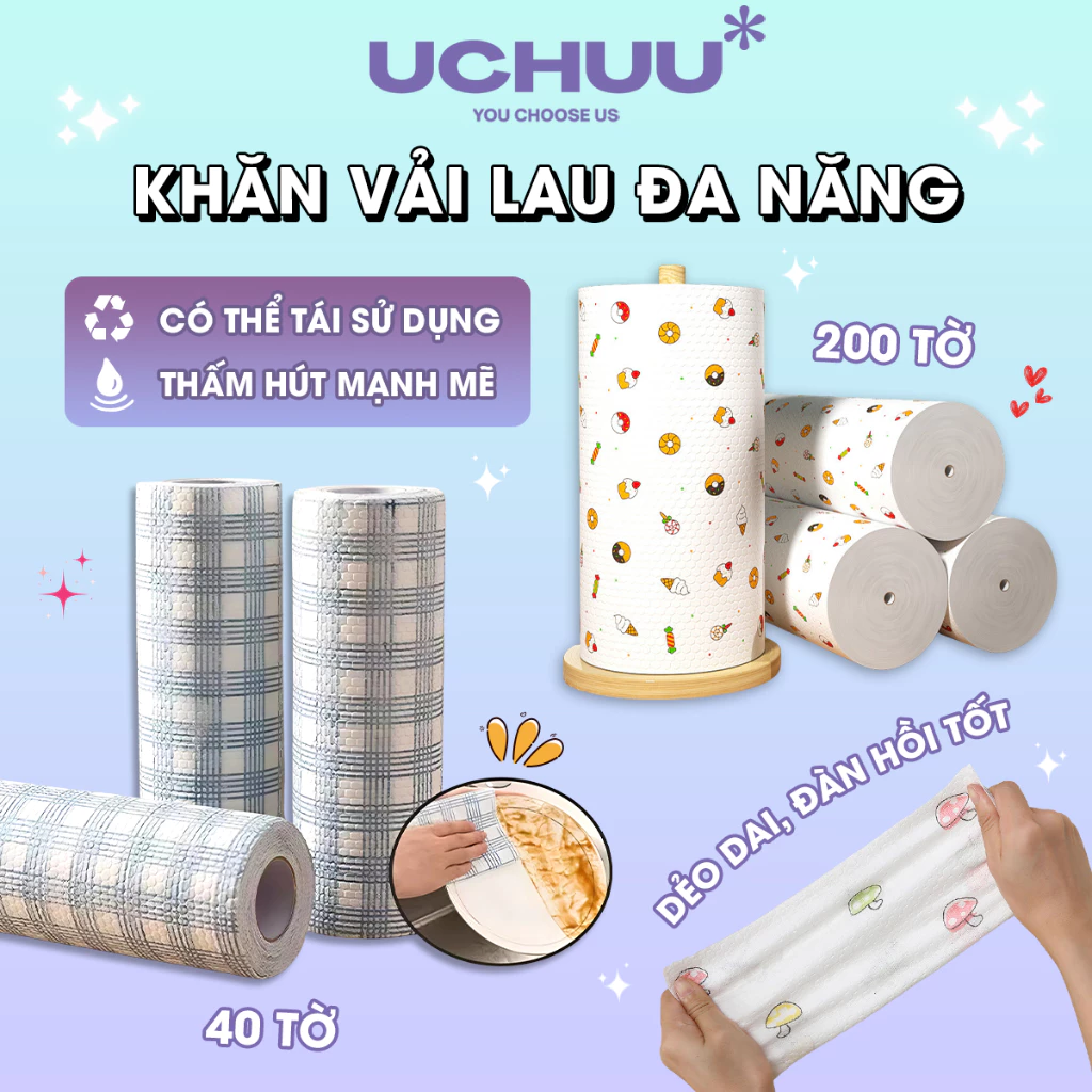 Khăn Vải Lau Đa Năng