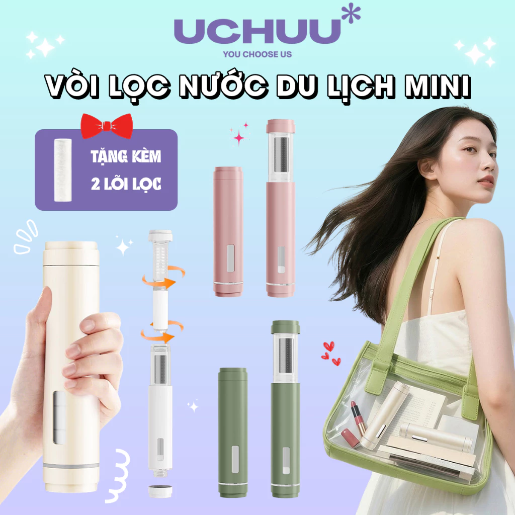 Vòi Lọc Nước Du Lịch Mini