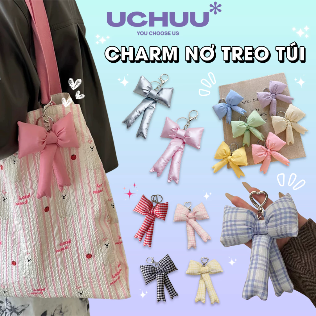 Charm Nơ Treo Túi