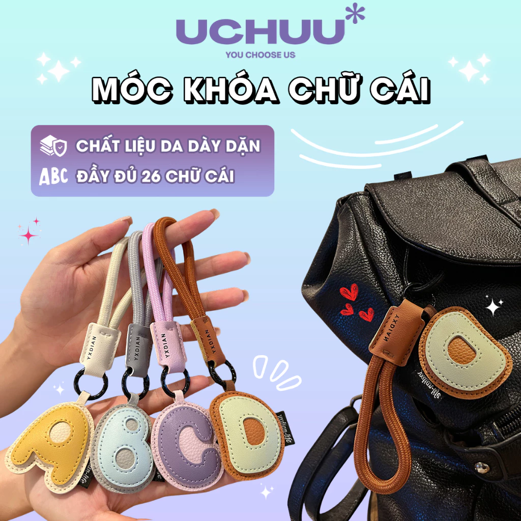 Móc Khoá Chữ Cái
