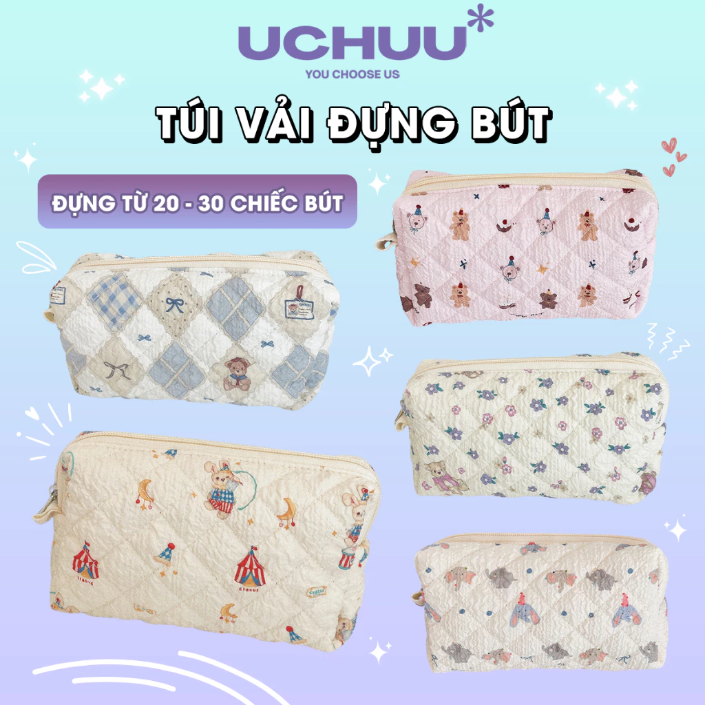 Túi Vải Đựng Bút