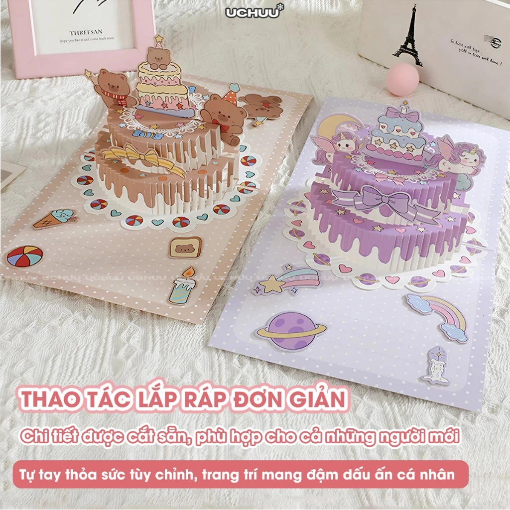 Thiệp 3D DIY