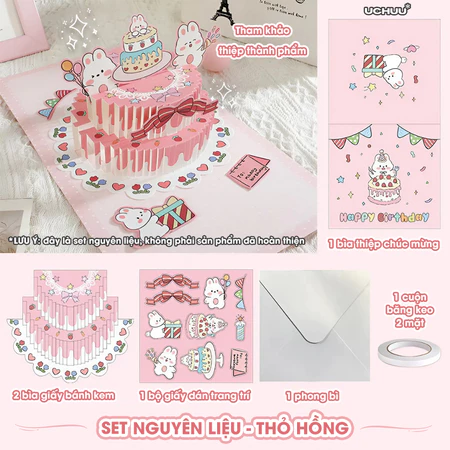 Thiệp 3D DIY