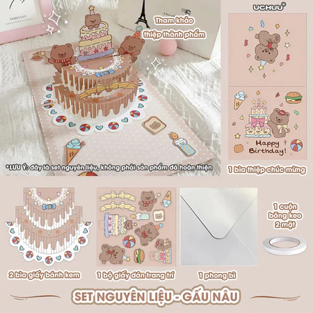 Thiệp 3D DIY