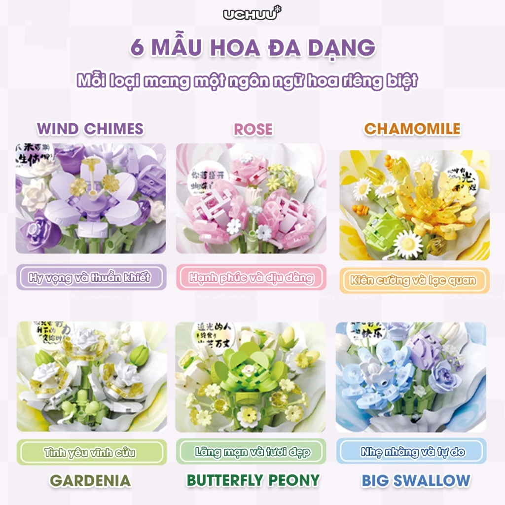 Lego Bó Hoa