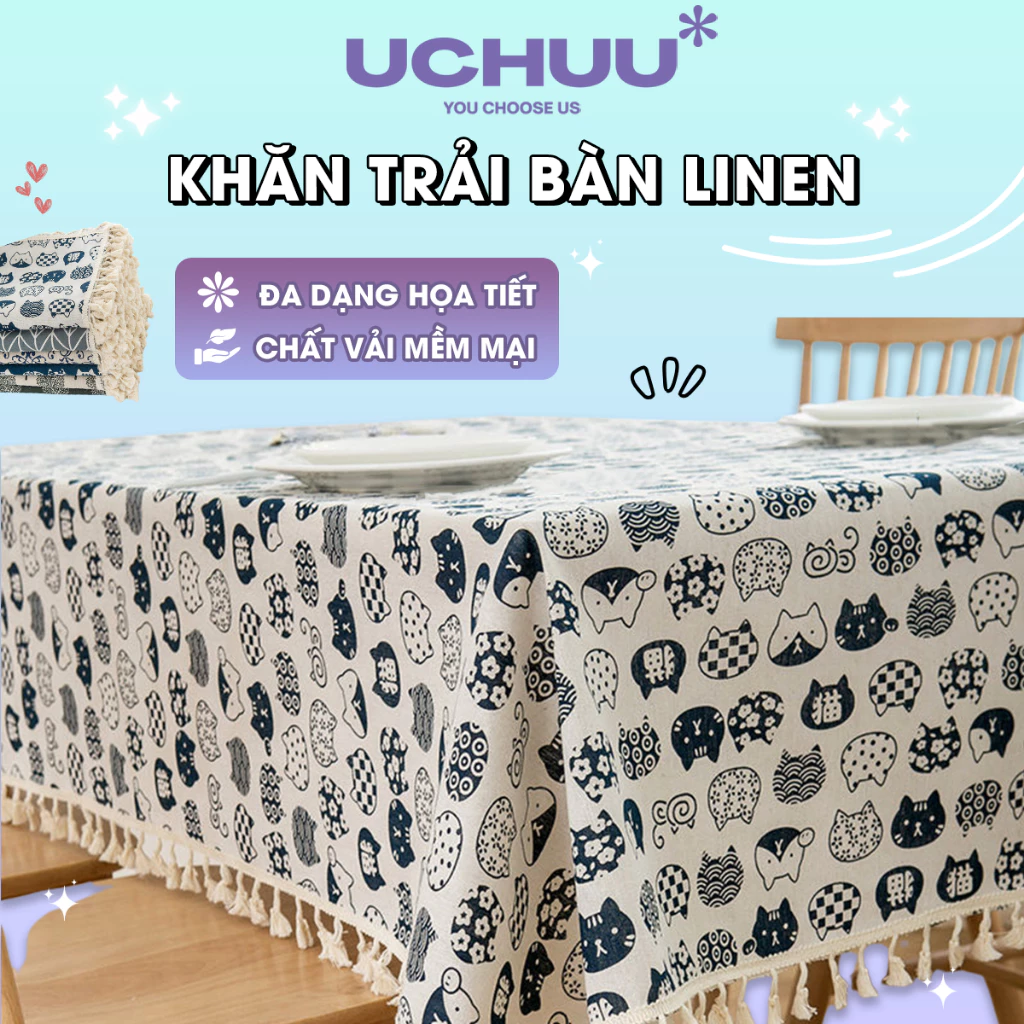Khăn Trải Bàn Linen