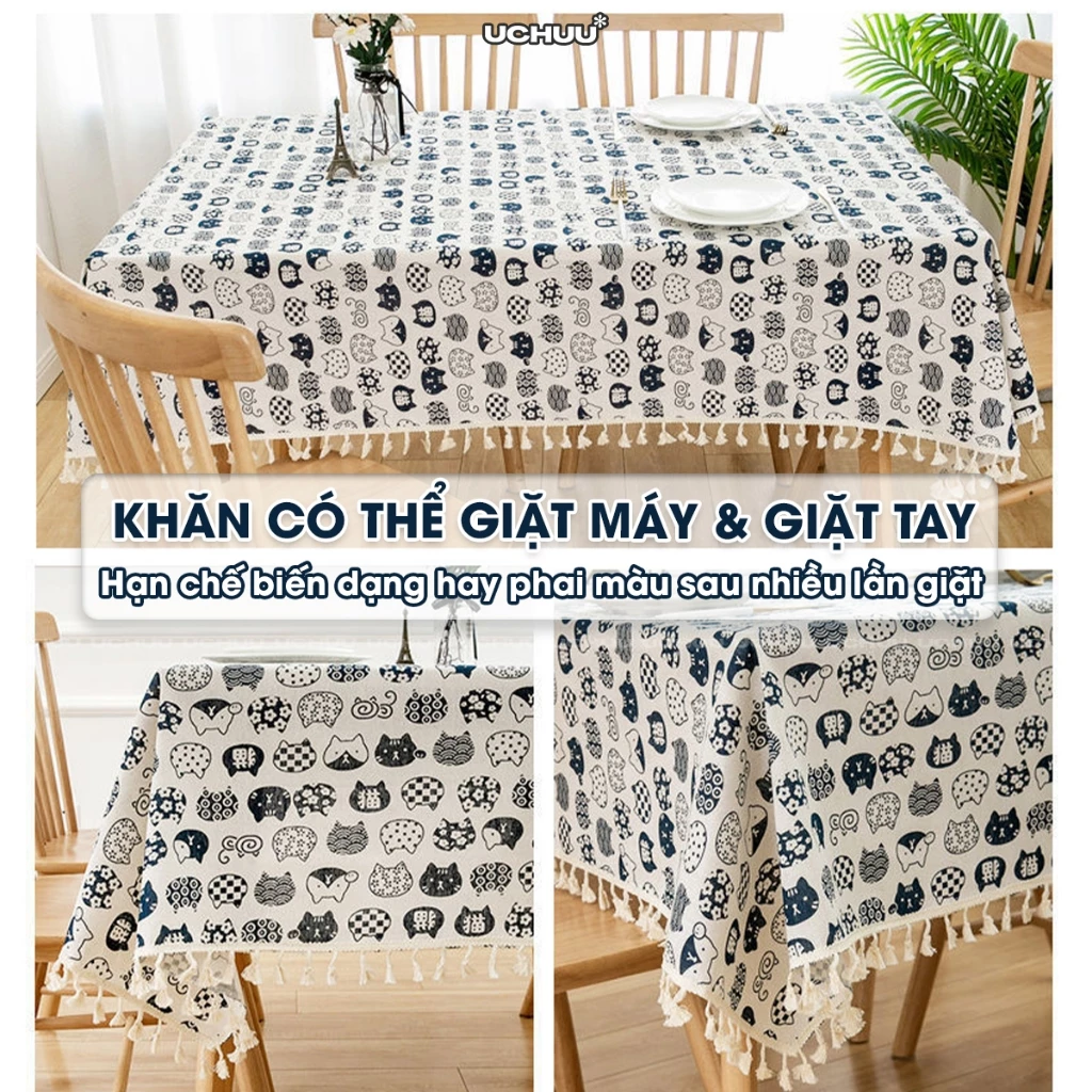 Khăn Trải Bàn Linen
