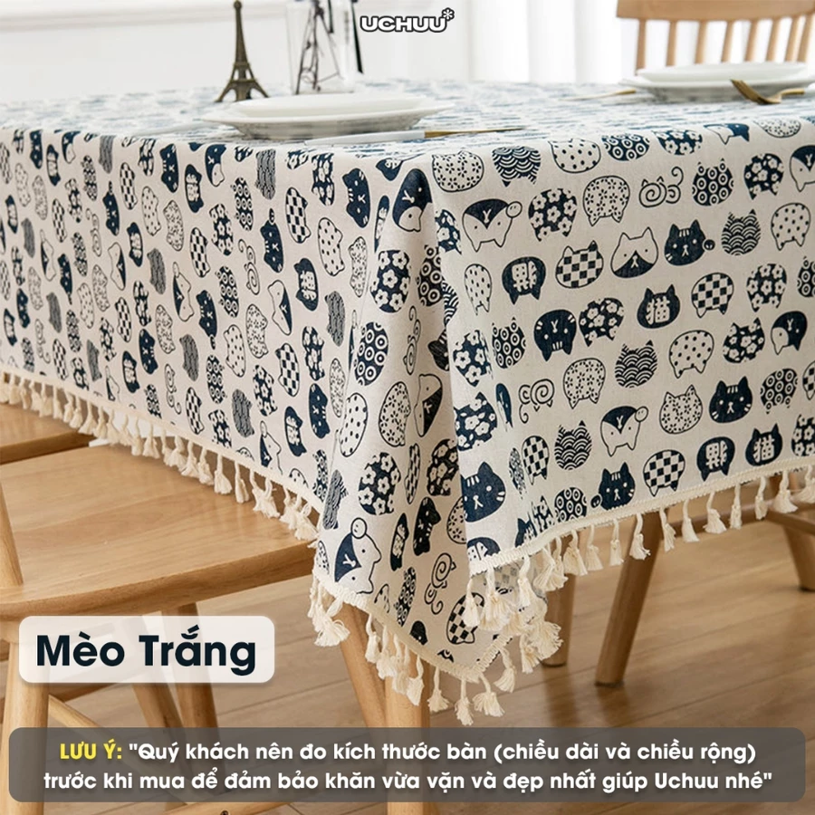Khăn Trải Bàn Linen