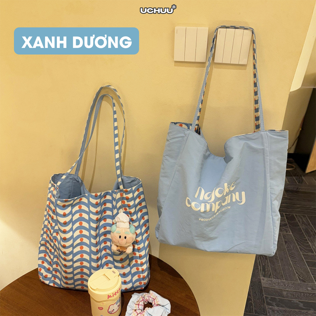 Túi Tote 2 Mặt