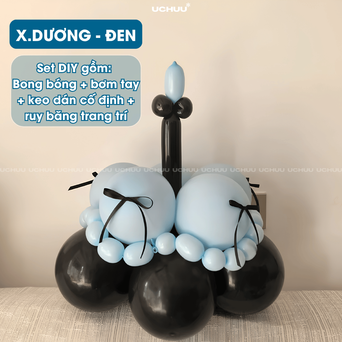 Bánh Kem Bong Bóng DIY
