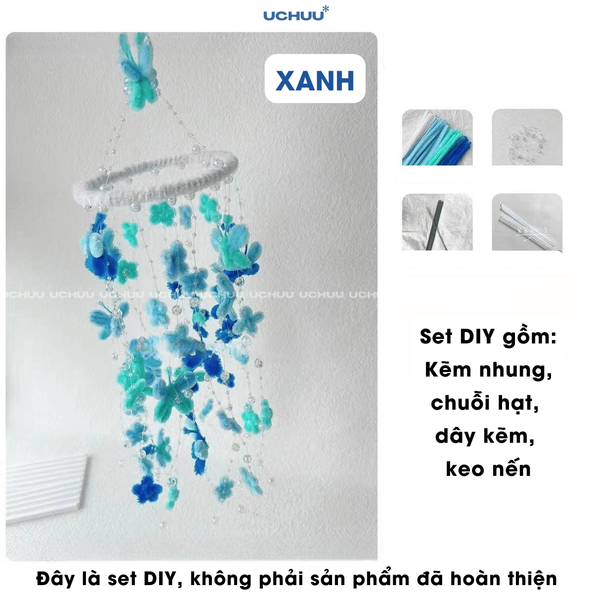Chuông Gió Kẽm Nhung