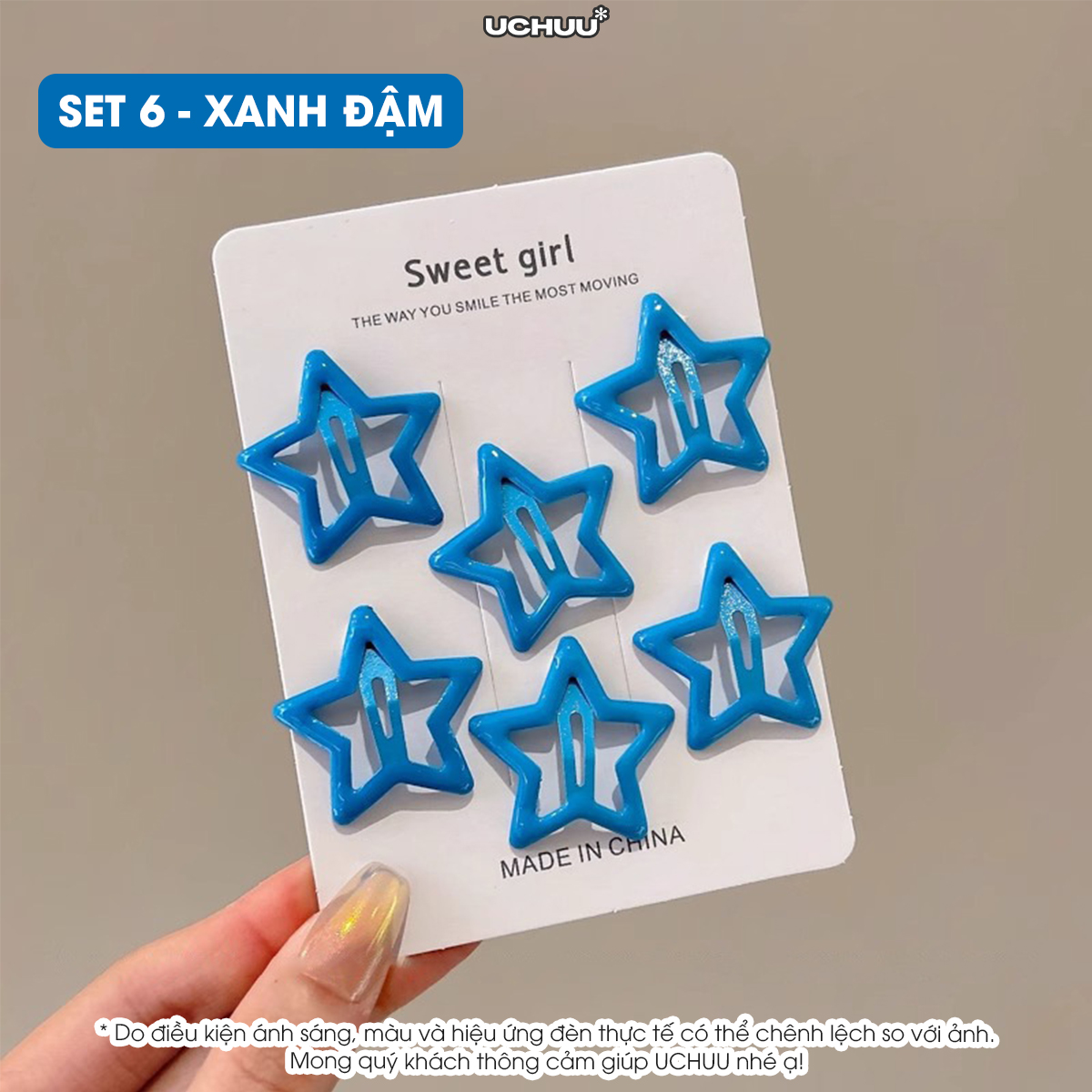 Set Kẹp Tóc Sao