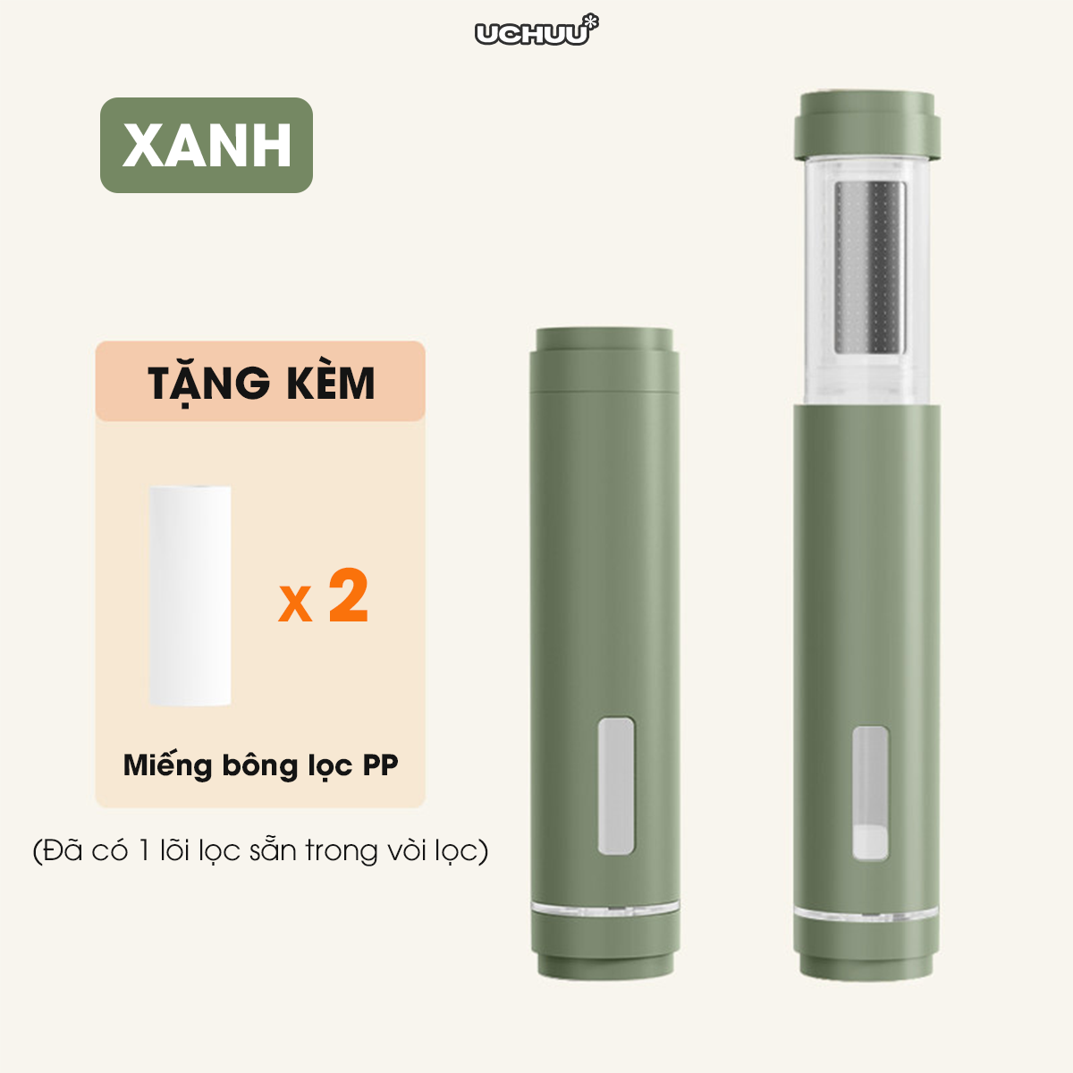 Vòi Lọc Nước Du Lịch Mini