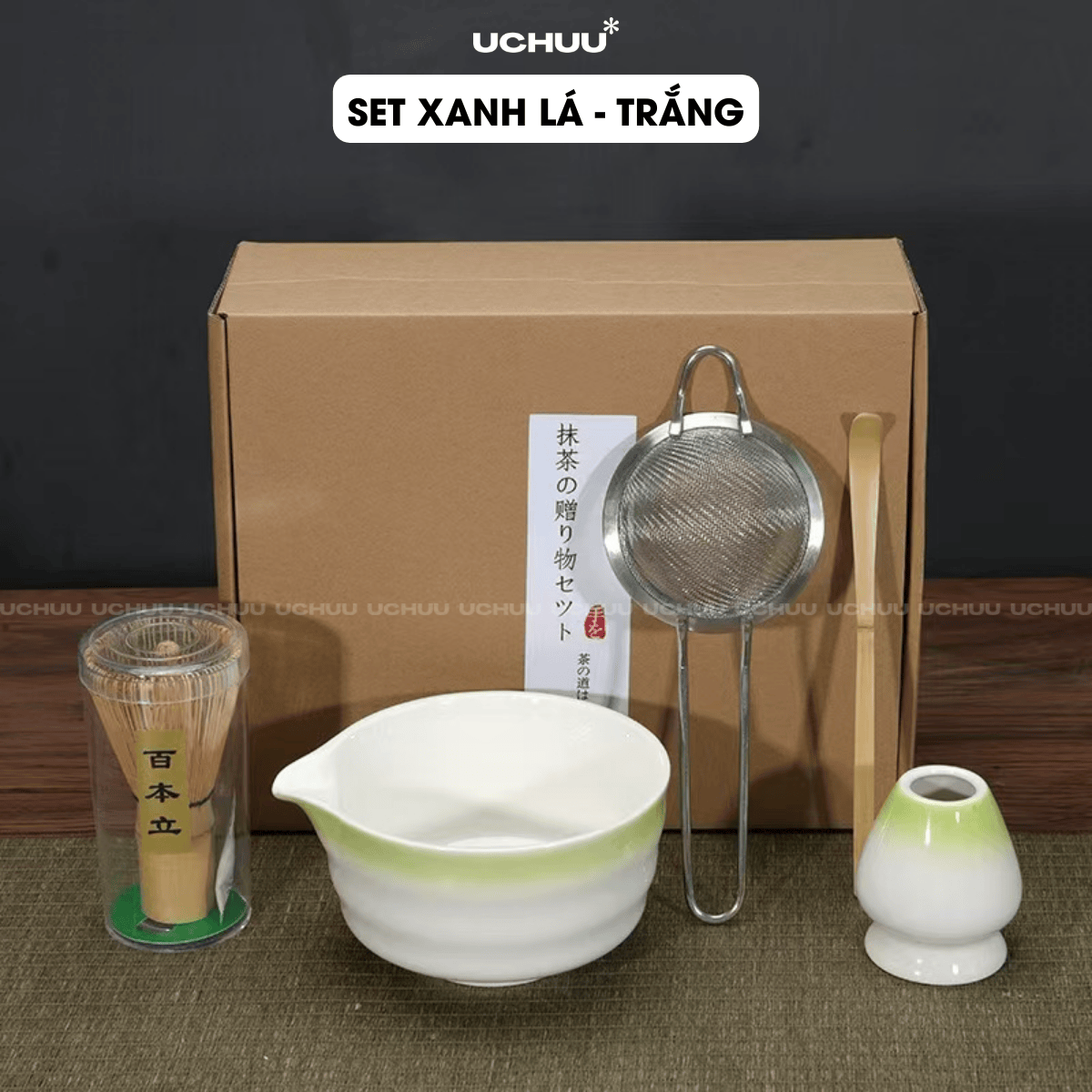 Dụng Cụ Pha Matcha