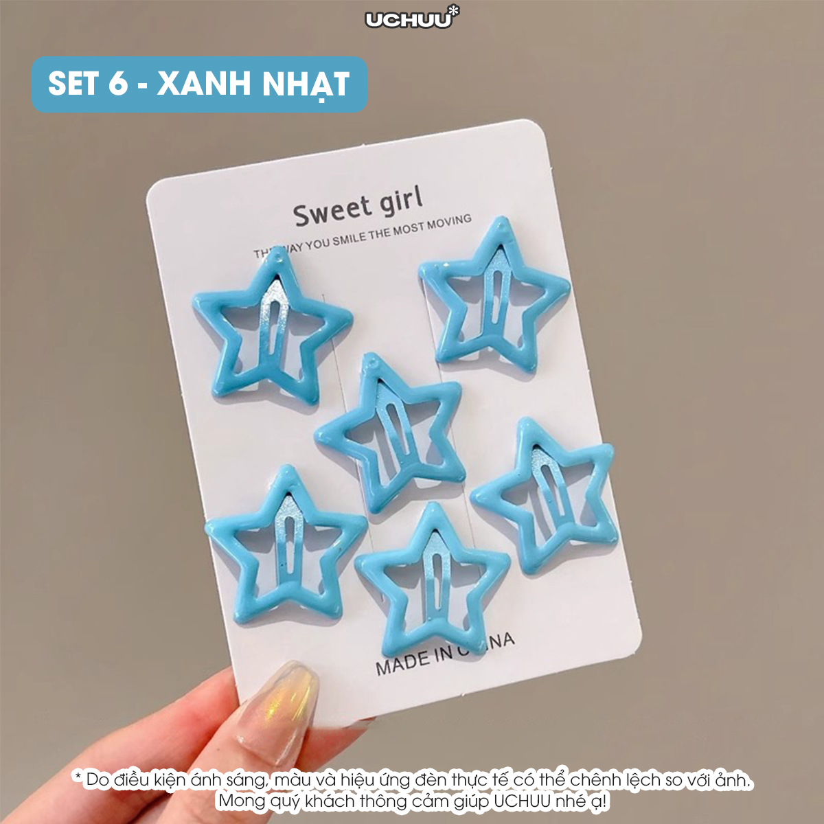 Set Kẹp Tóc Sao